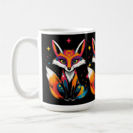 Kosmischer Fox Kaffeetasse