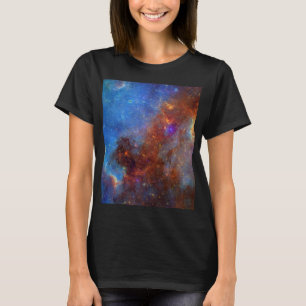 Kosmischer Galaxie-Nebelfleck plus T-Shirt