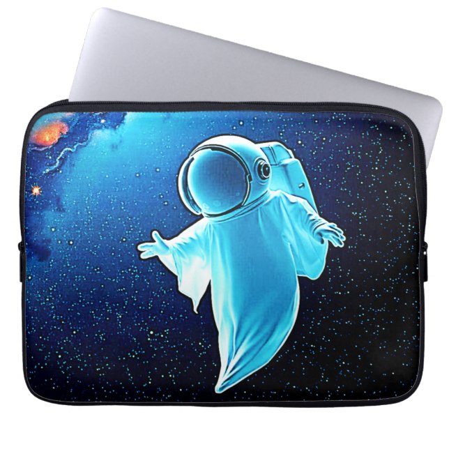 Kosmischer Geist im Raumdesign Laptopschutzhülle (Vorderseite)