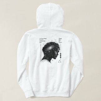 Kosmischer Geist – Klare Gedanken, unendliches Uni Hoodie