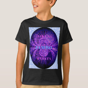 Kosmischer Hakuna Kunst Druck T-Shirt