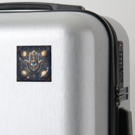 Kosmischer Hamsa-Hand- und Böser-Blick-Schutz  Magnet