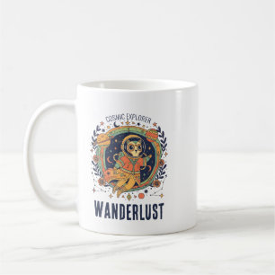 Kosmischer Katzen-Astronaut Weltraum-Entdecker Fer Kaffeetasse