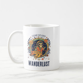 Kosmischer Katzen-Astronaut Weltraum-Entdecker Fer Kaffeetasse