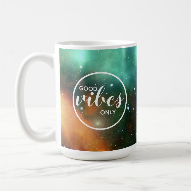 Kosmischer Kosmos Weltraum Gute Bilder nur Galaxie Kaffeetasse (Links)