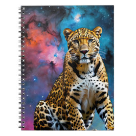 Kosmischer Leopard Notizblock