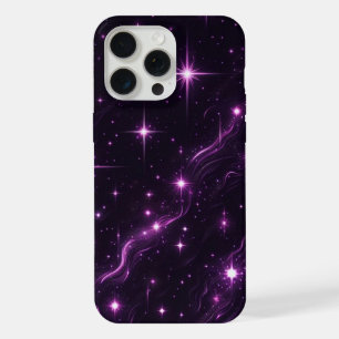 Kosmischer Lila Zwielicht iPhone 15 Pro Max Hülle
