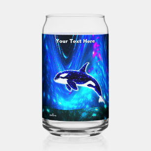 Kosmischer Orca Dosenglas