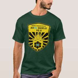Kosmischer Schutzschild für Reisende - gutes Leben T-Shirt