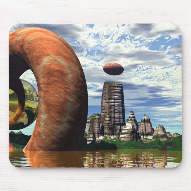 kosmischer Tanz-2 Mousepad (Vorne)