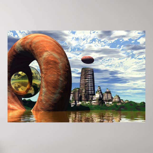 Kosmischer Tanz 2 Poster (Vorne)