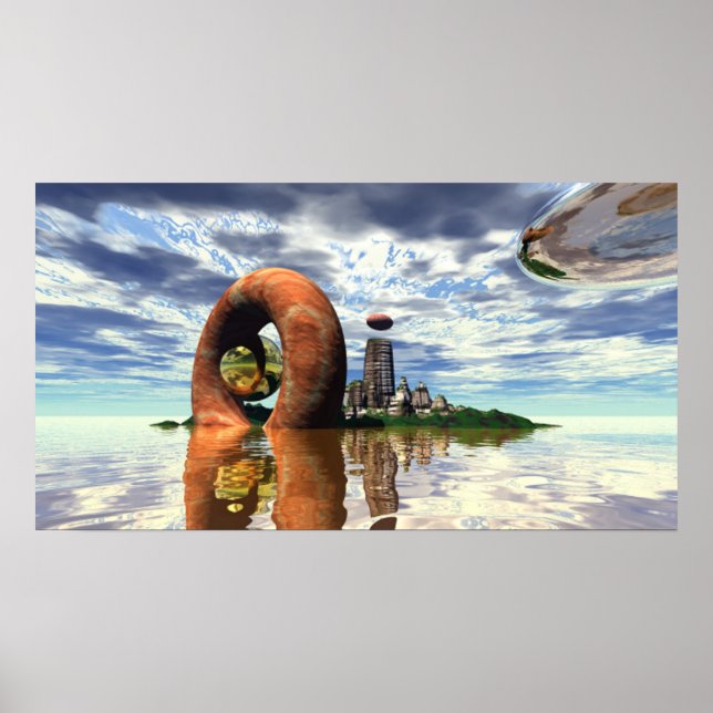 Kosmischer Tanz 4 Poster (Vorne)