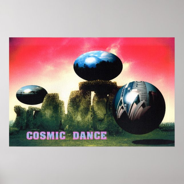 kosmischer Tanz Poster (Vorne)