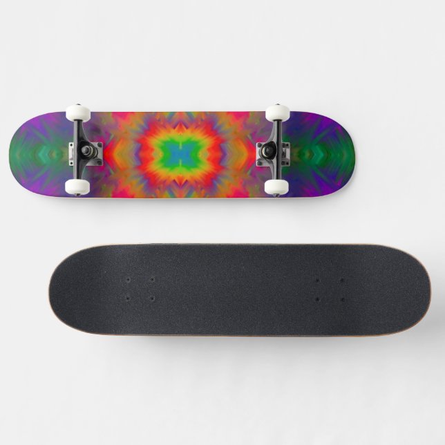 Kosmischer Tornado Psyko-Daizie Skateboard (Horizontal)