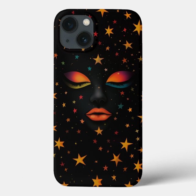 Kosmischer Traum Regenbogengalaxie Frauensterne sc Case-Mate iPhone Hülle (Rückseite)