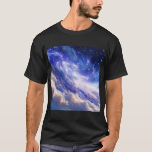 Kosmischer Traum: Wirbelnde Nebel & Sternennacht T-Shirt