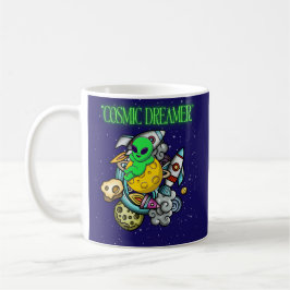 kosmischer Träumer Kaffeetasse