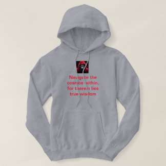 Kosmischer Weisheitsnavigator Hoodie