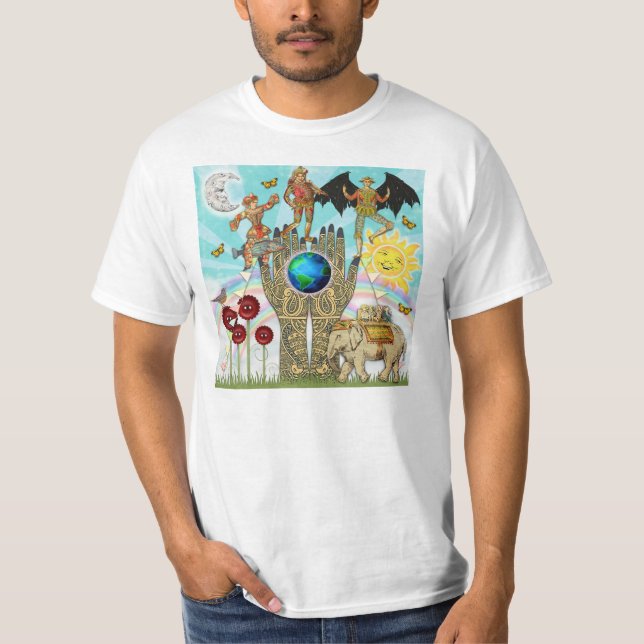 Kosmischer Zirkus T-Shirt (Vorderseite)