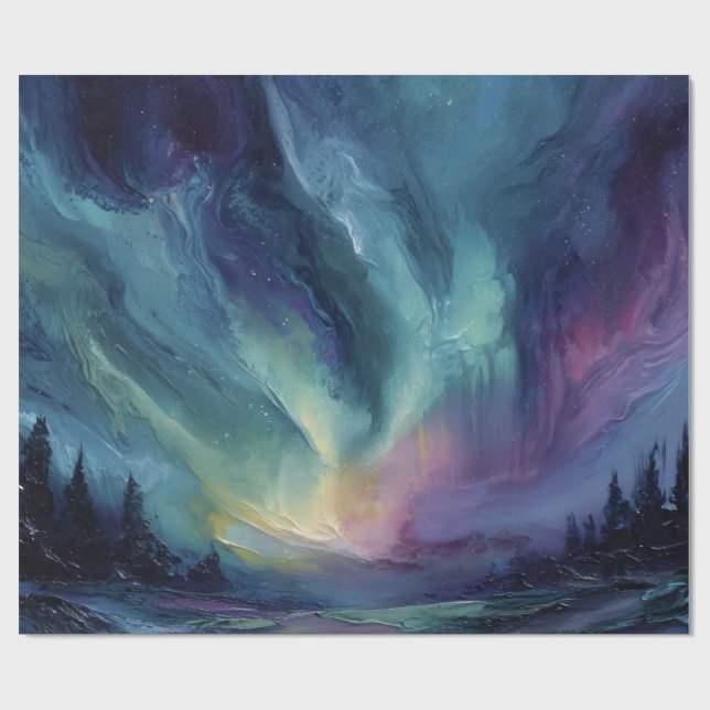 KosmischerTraum Geschenkpapier (Flach)