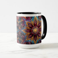 Kosmisches Blumendesign – Galaxie-inspirierter Bec