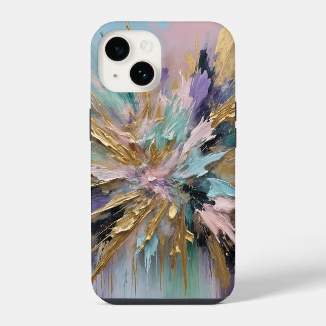 kosmisches Blut iPhone 14 Hülle (Rückseite)