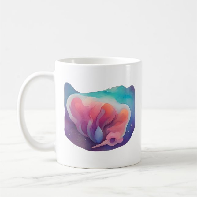 kosmisches Blut Kaffeetasse (Links)