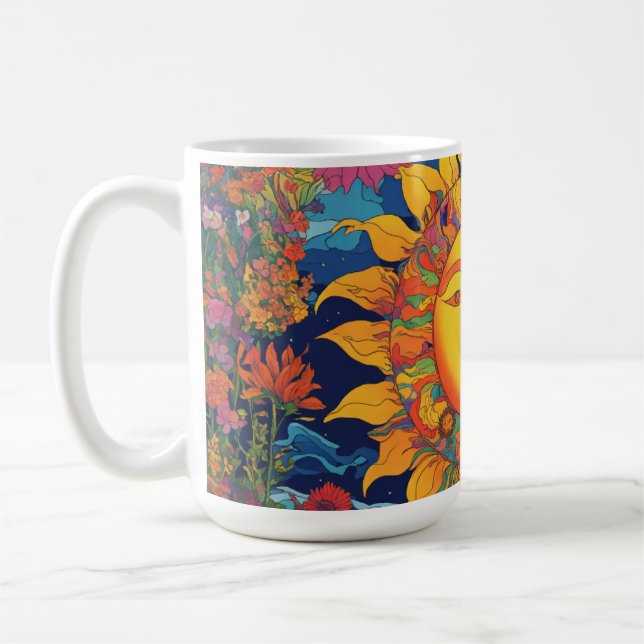 kosmisches Blut Kaffeetasse (Links)