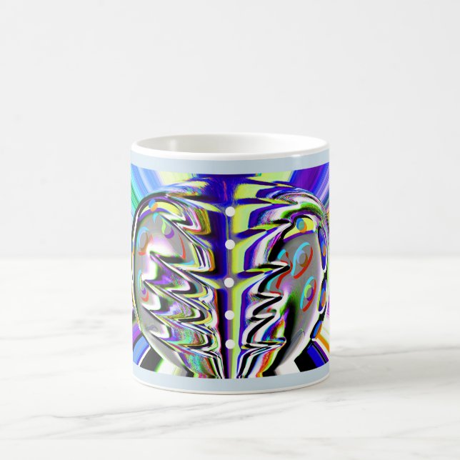 Kosmisches Chaos Kaffeetasse (Mittel)