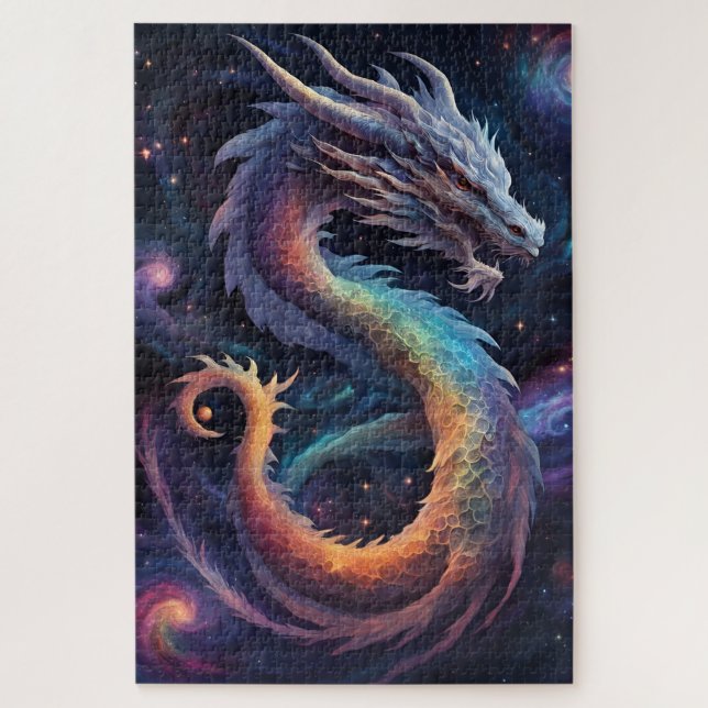 kosmisches Drachen-Puzzle  (Vertikal)