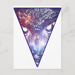 Kosmisches Eukalyptusdreieck Postkarte