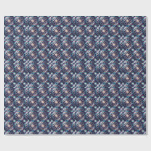 Kosmisches Galaxien-Spiral-Mandala-Designmuster Geschenkpapier