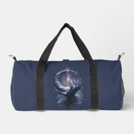 Kosmisches Hand-Dunkelfantasy-Reisetasche Duffle Bag