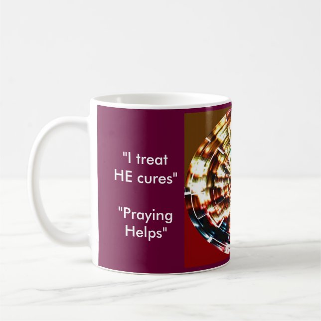 KOSMISCHES HEILENDES REIKI KAFFEETASSE (Links)
