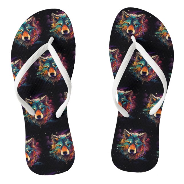 Kosmisches Howl Flip Flops (Fußbett)