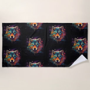 Kosmisches Howl Strandtuch