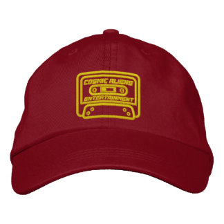 Kosmisches Kassetten-Dad-Hat Bestickte Baseballkappe