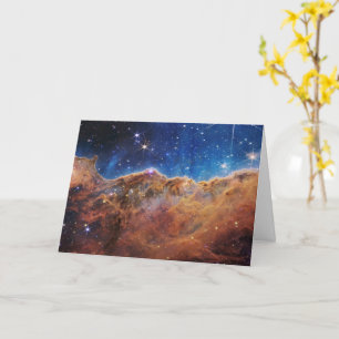 Kosmisches Kliff Carina-Nebel Weltraum-Webb-Telesk Karte