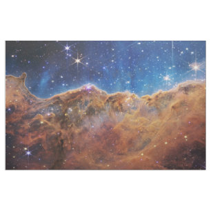 Kosmisches Kliff Carina-Nebel Weltraum-Webb-Telesk Stoff