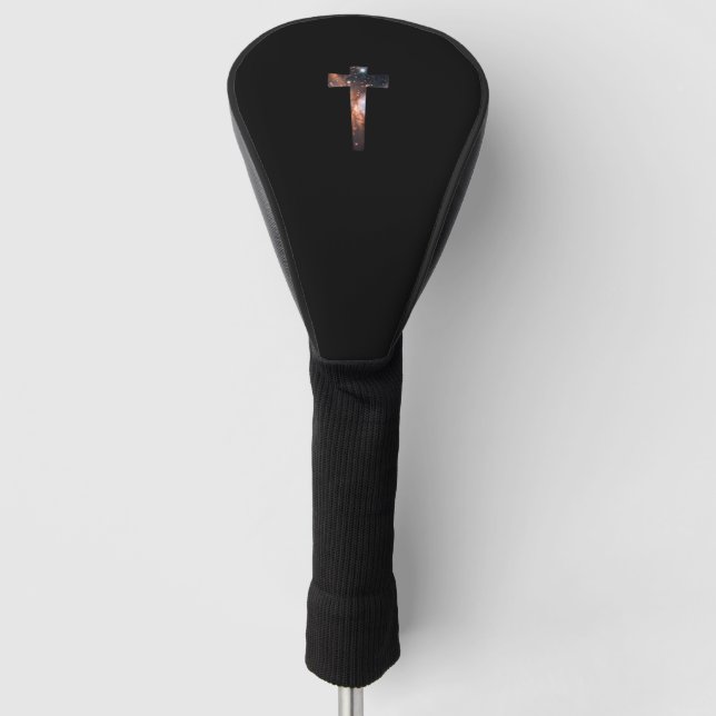 kosmisches Kreuz Golf Headcover (Vorderseite)