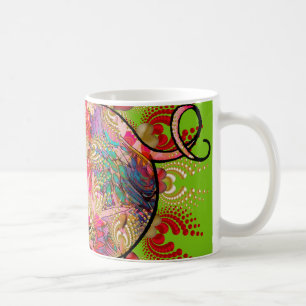 Kosmisches Liebe-Schwein Kaffeetasse