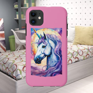 Kosmisches Lila Einhorn iPhone/iPad Gehäuse Case-Mate iPhone Hülle