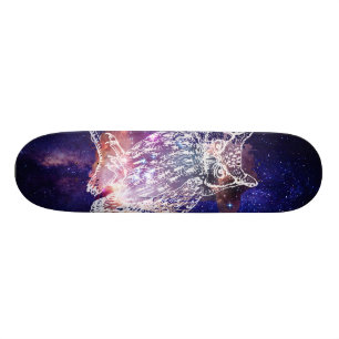 Kosmisches Ohr Skateboard