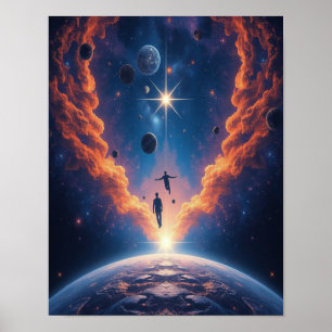 Kosmisches Portal Poster