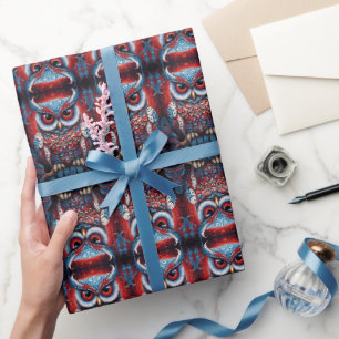Kosmisches Schaf der Weisheit Geschenkpapier