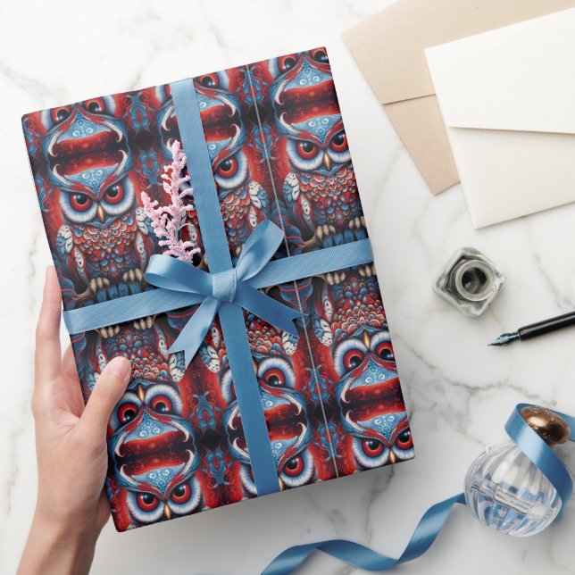 Kosmisches Schaf der Weisheit Geschenkpapier (Schenken)
