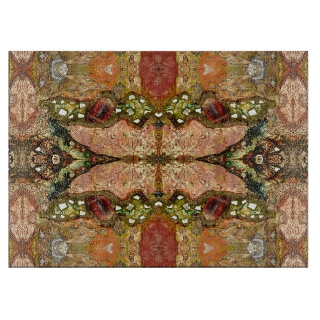 Kosmisches Schmetterlings-Schneidebrett durch Schneidebrett (Vorderseite)