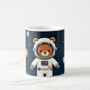 Kosmisches Teddy-Abenteuer Kaffeetasse