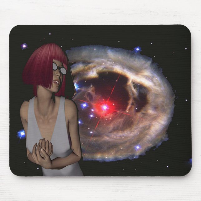 kosmisches Wunder Mousepad (Vorne)