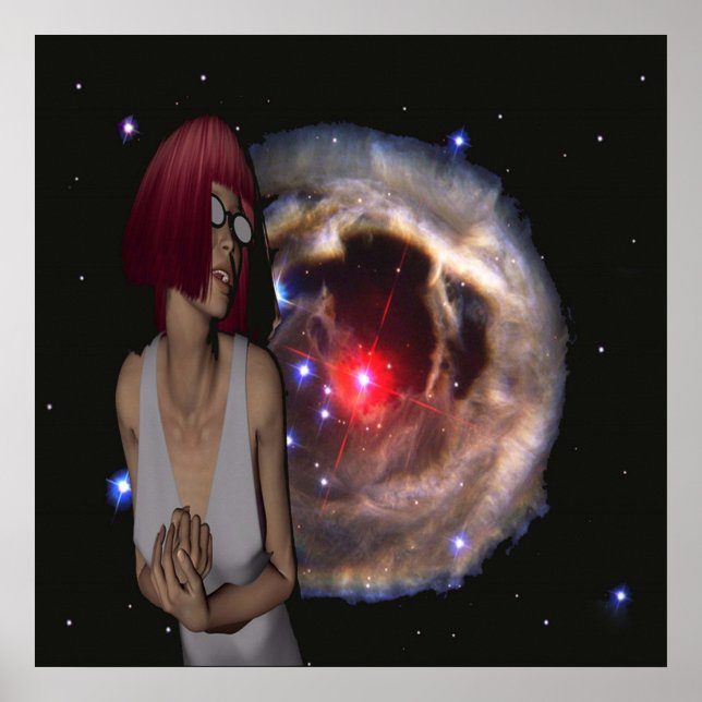 kosmisches Wunder Poster (Vorne)